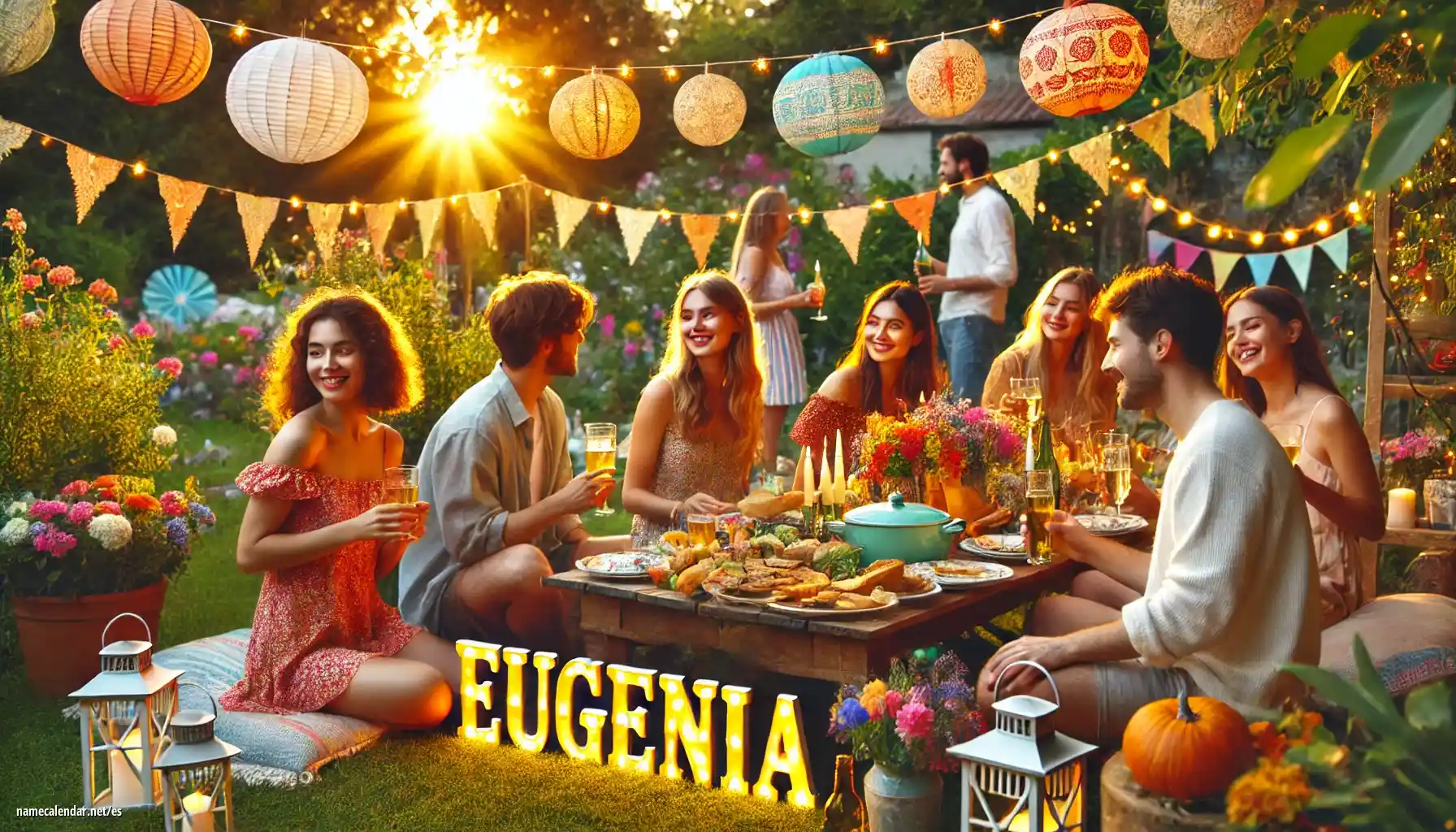 Celebración del onomástico y del nombre - Eugenia