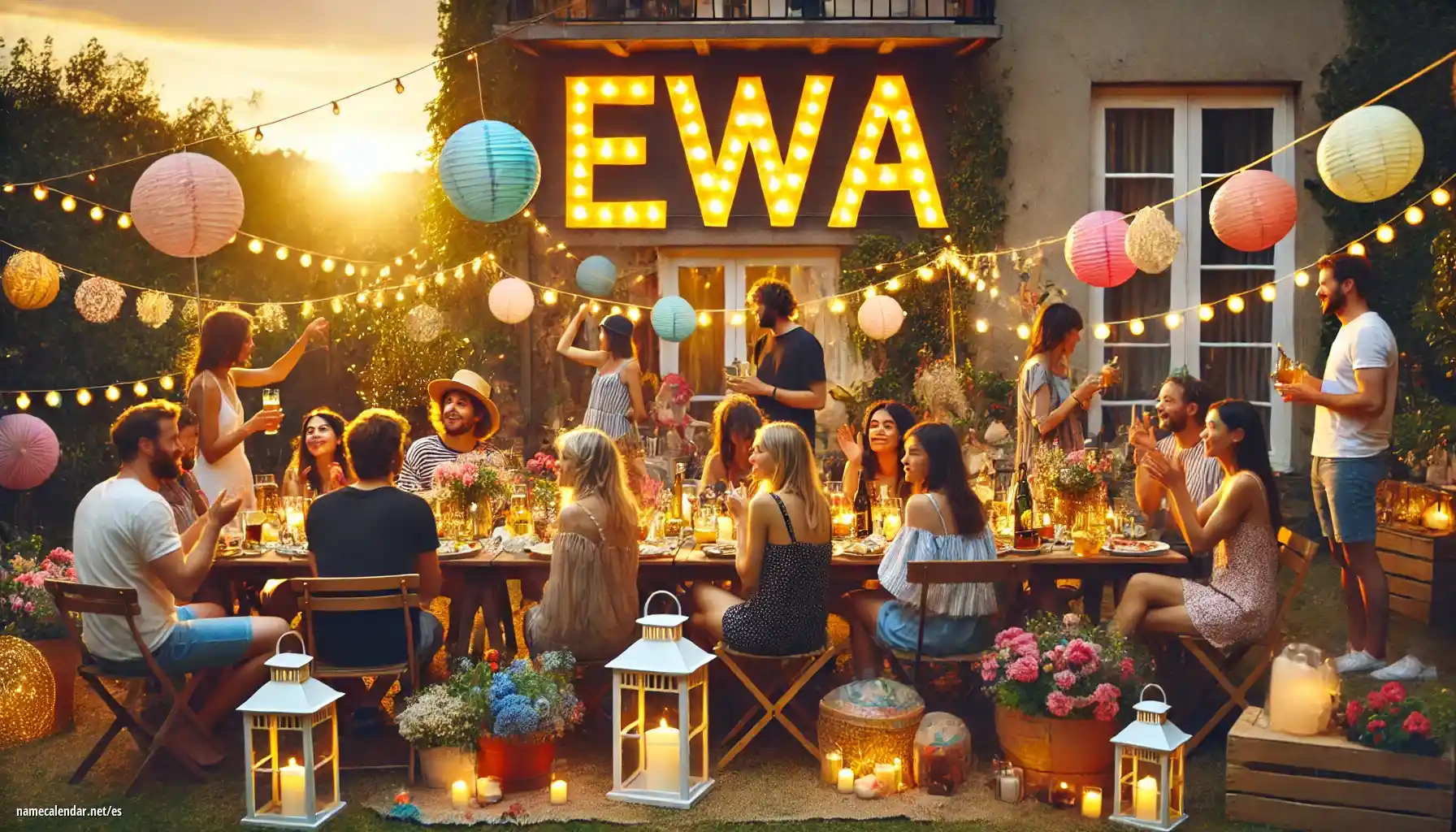 Celebración del onomástico y del nombre - Ewa