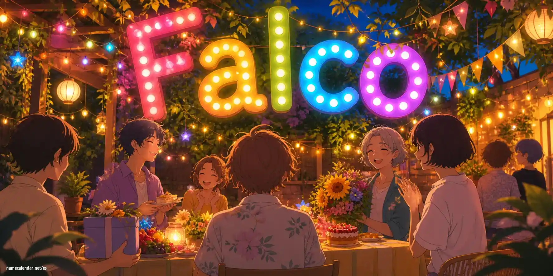 Celebración del onomástico y del nombre - Falco