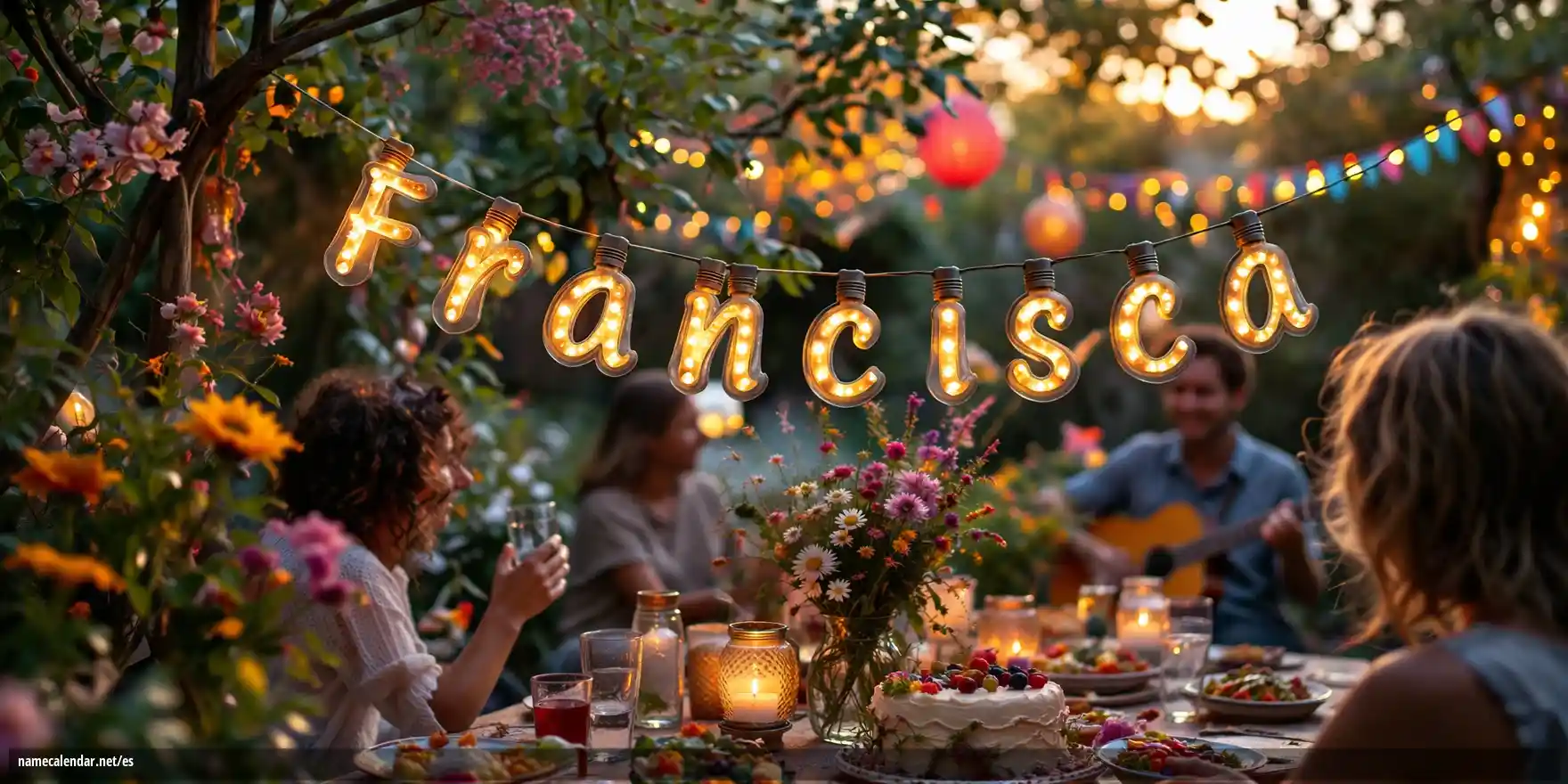 Celebración del onomástico y del nombre - Francisca