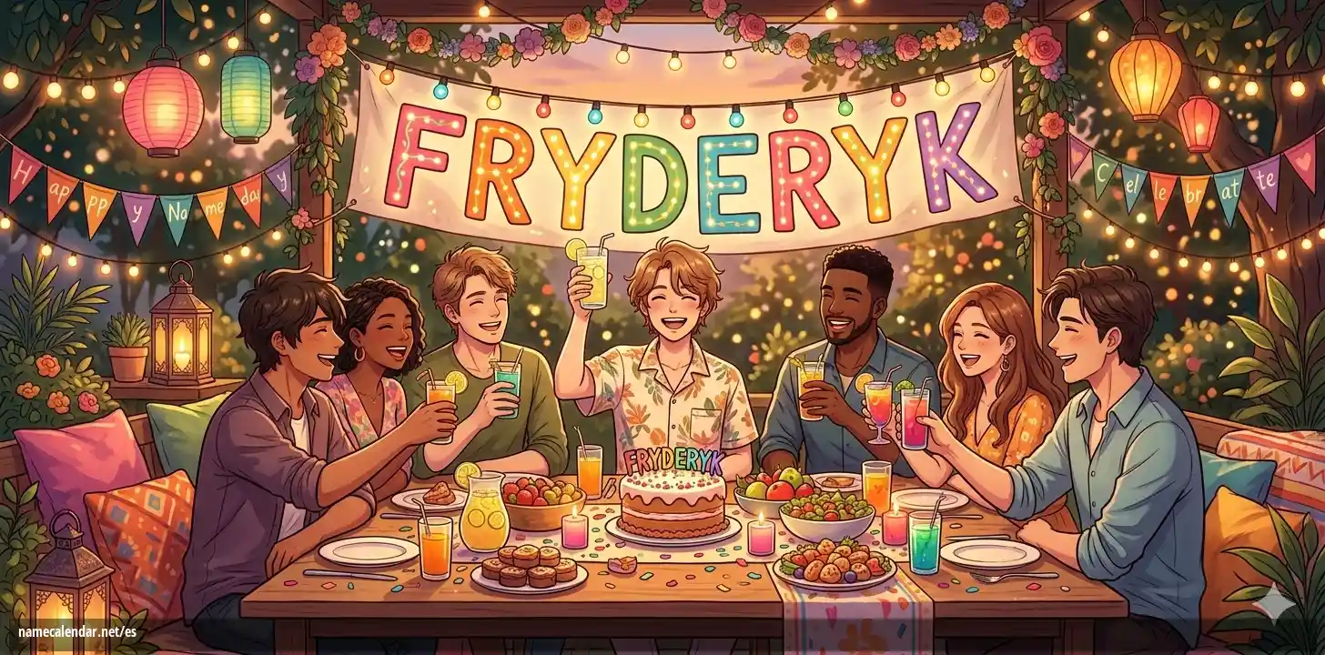 Celebración del onomástico y del nombre - Fryderyk