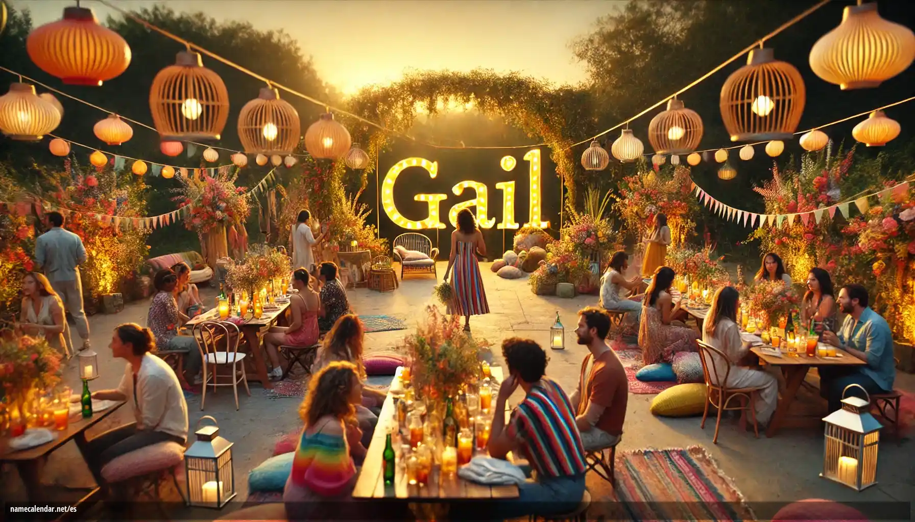 Celebración del onomástico y del nombre - Gail