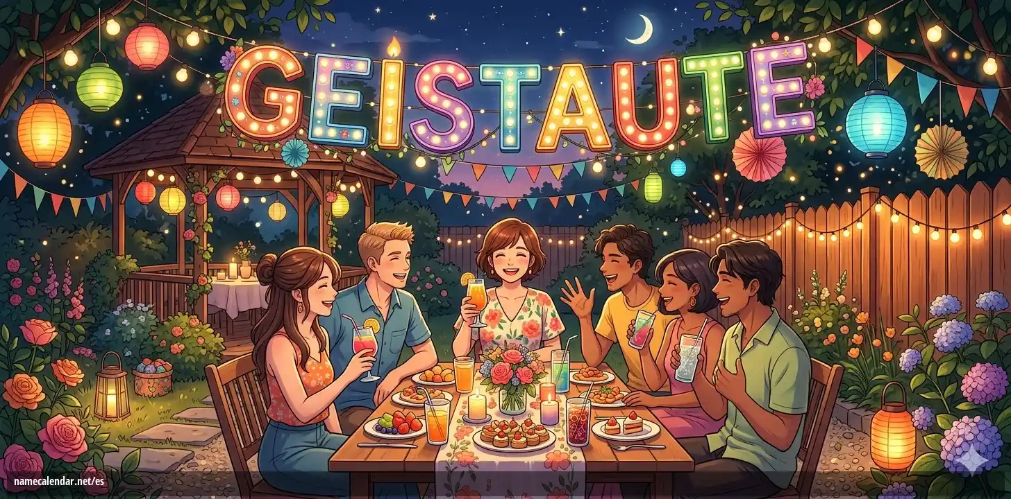 Celebración del onomástico y del nombre - Geistaute