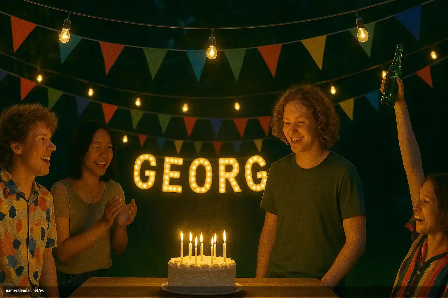 Celebración del onomástico y del nombre - Georg