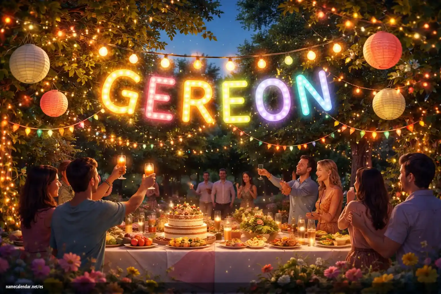 Celebración del onomástico y del nombre - Gereon