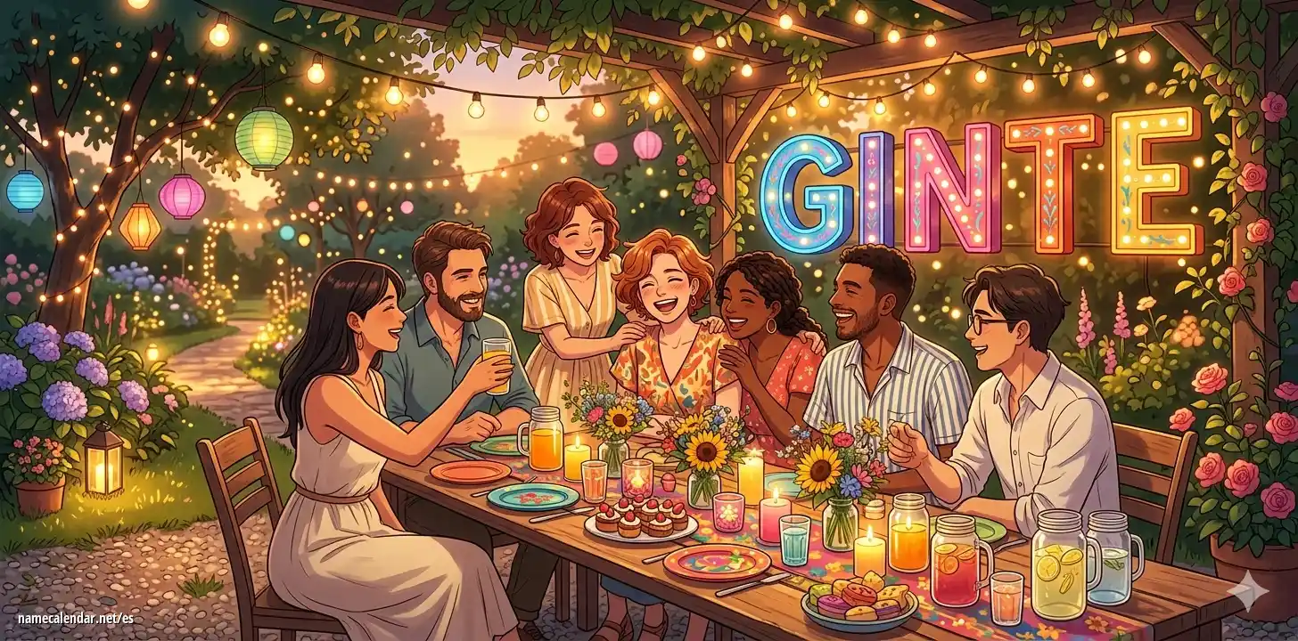 Celebración del onomástico y del nombre - Ginte