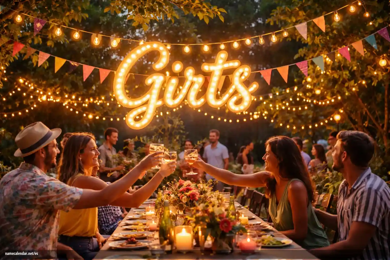 Celebración del onomástico y del nombre - Girts