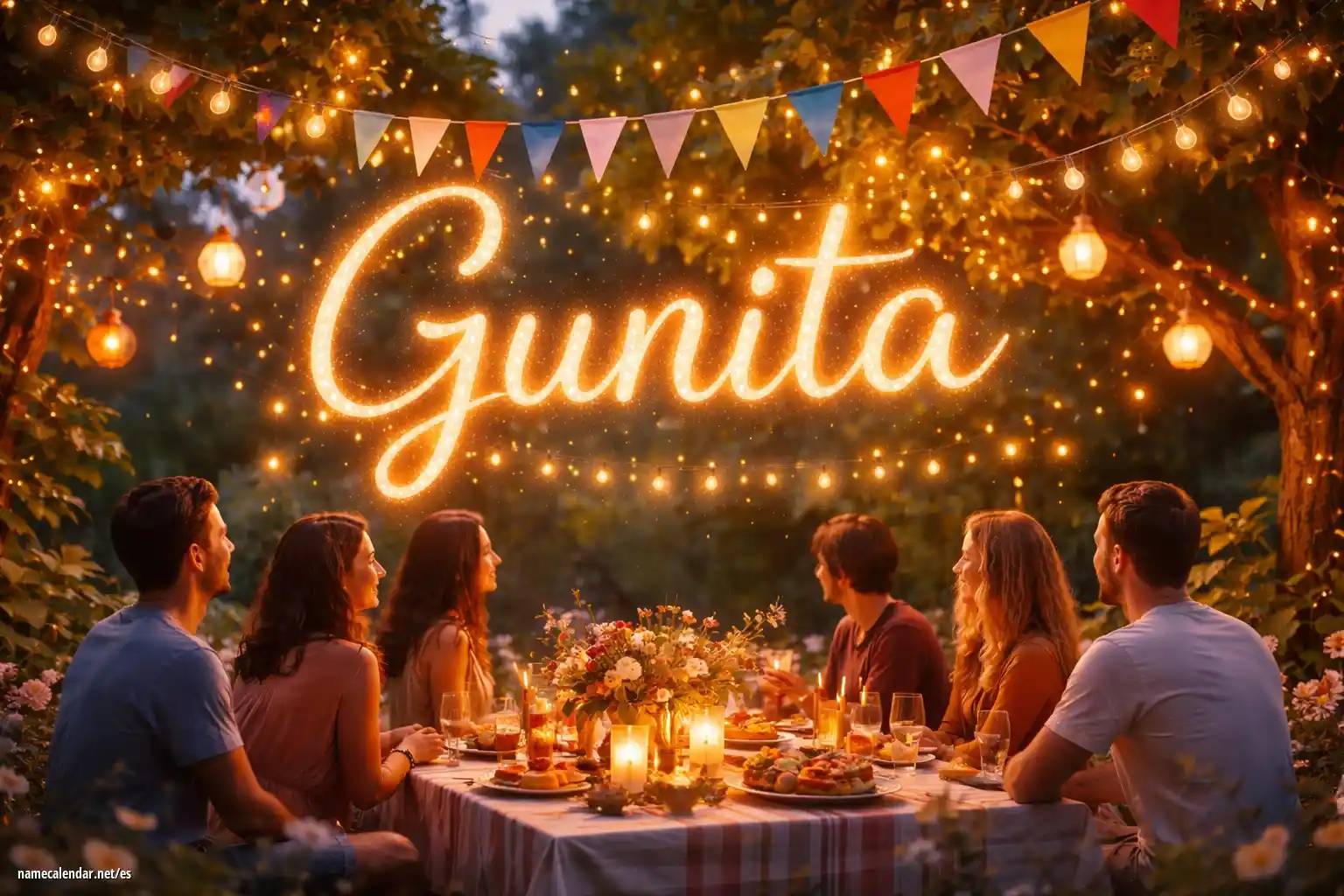 Celebración del onomástico y del nombre - Gunita