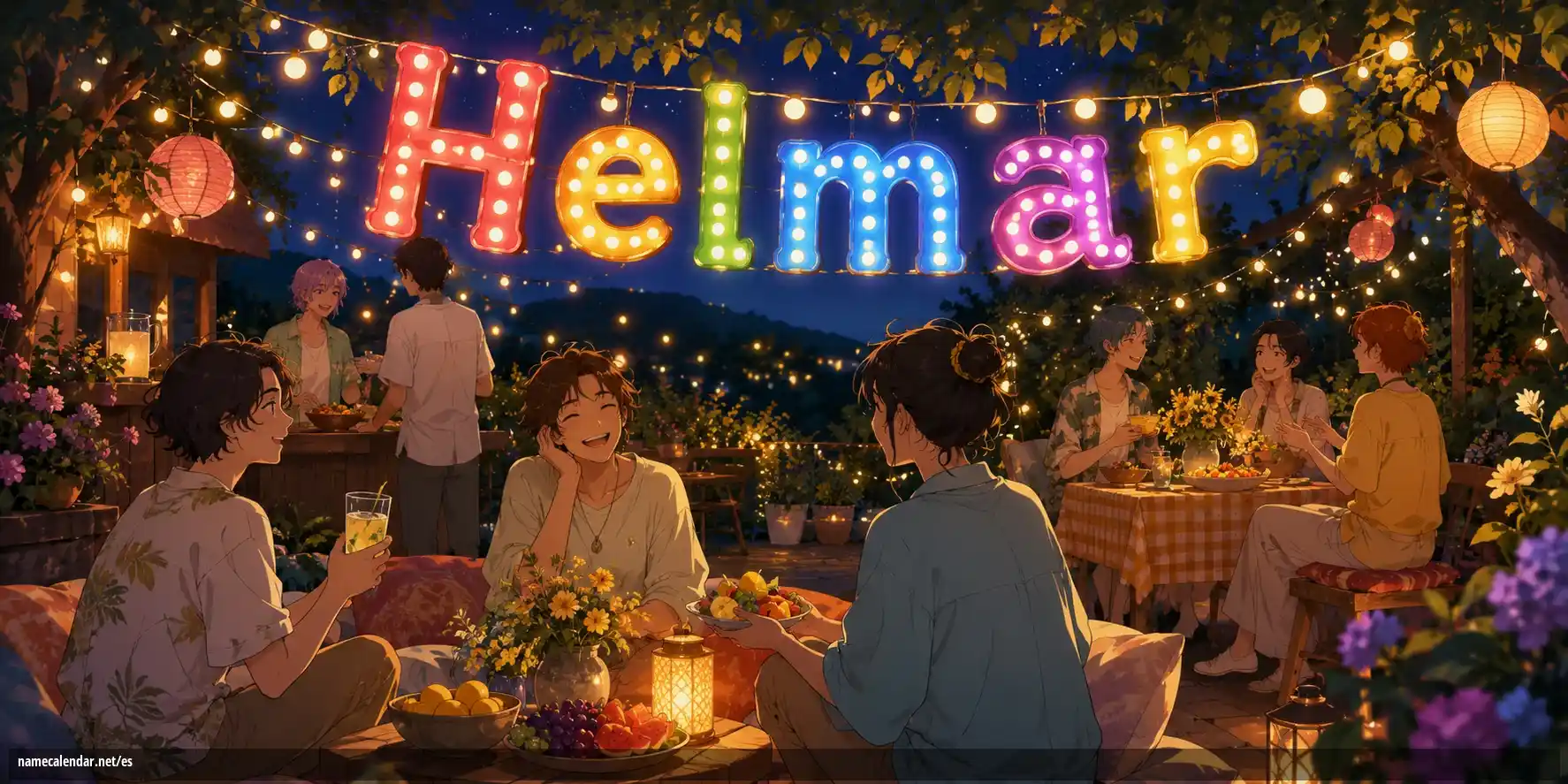 Celebración del onomástico y del nombre - Helmar