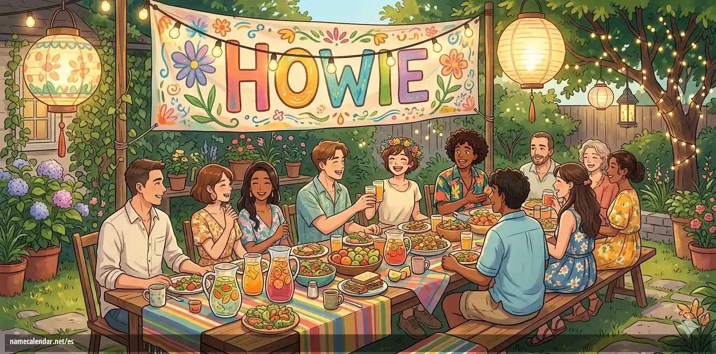 Celebración del onomástico y del nombre - Howie