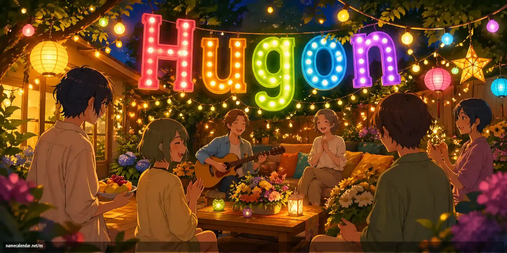 Celebración del onomástico y del nombre - Hugon