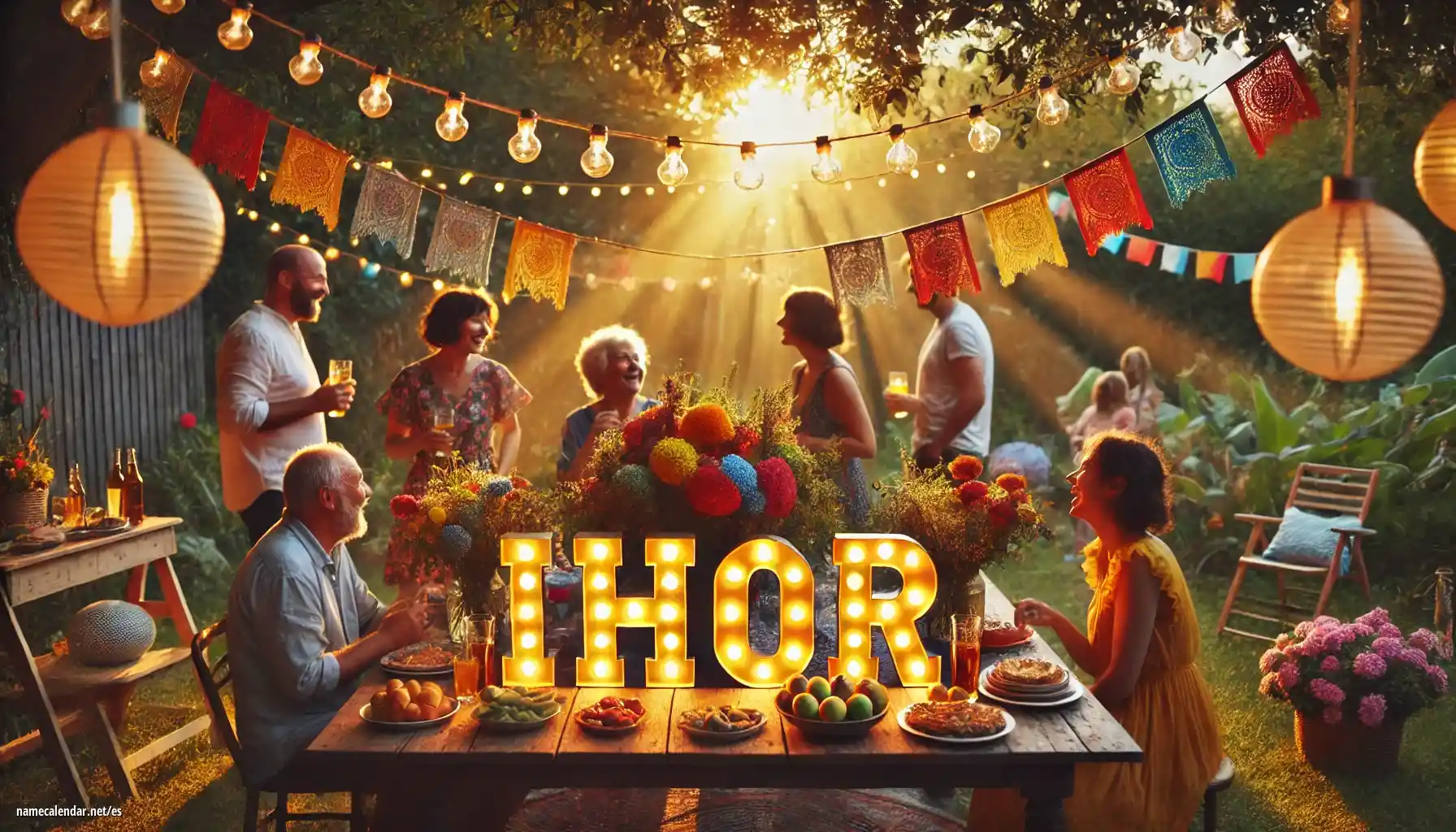 Celebración del onomástico y del nombre - Ihor