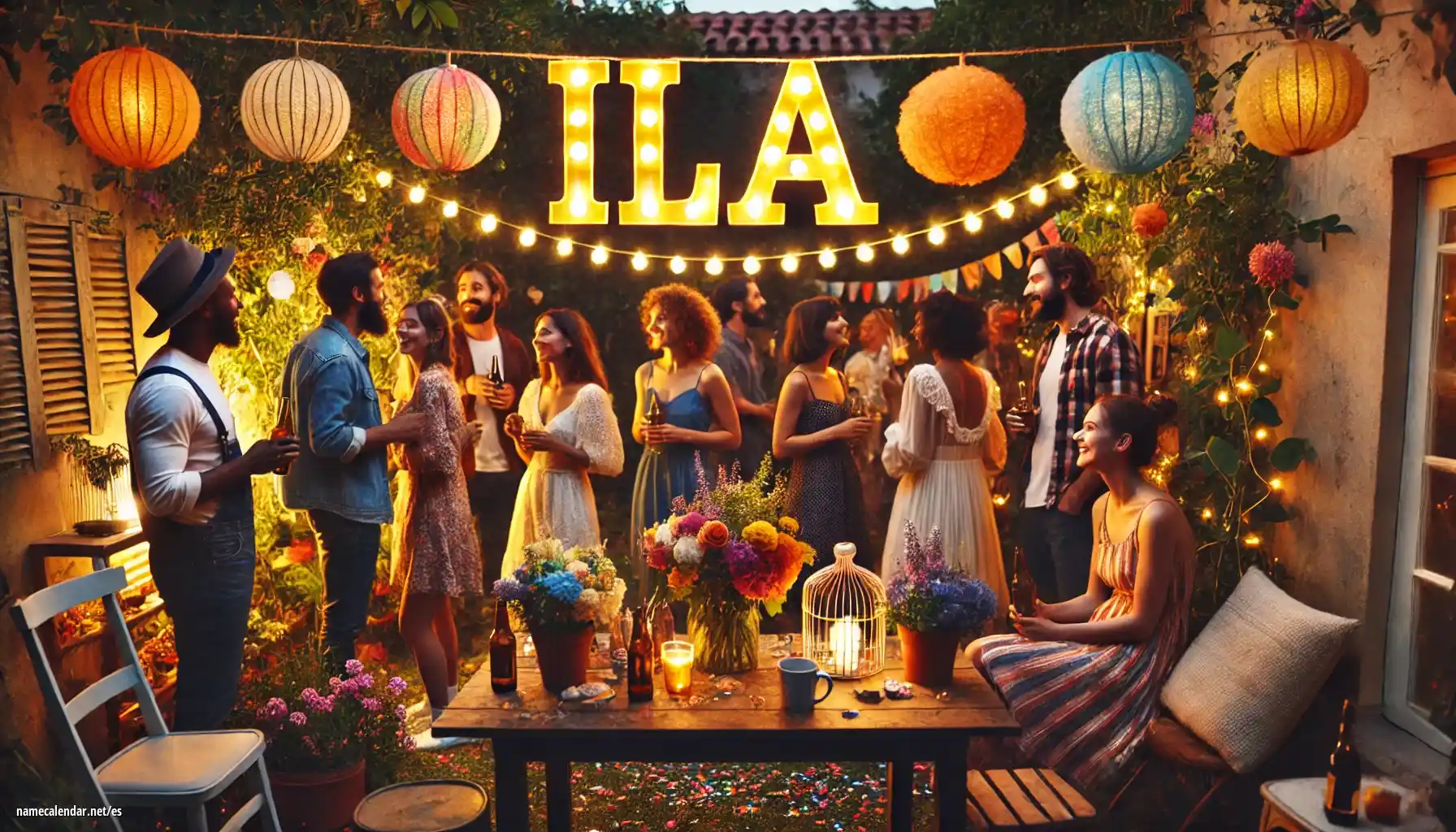 Celebración del onomástico y del nombre - Ila