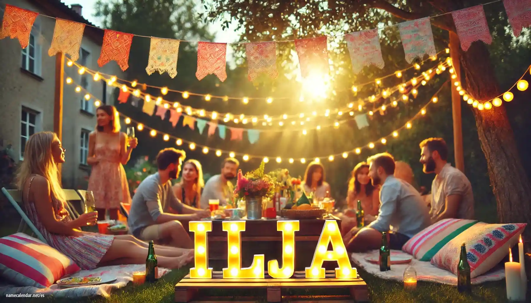 Celebración del onomástico y del nombre - Ilja