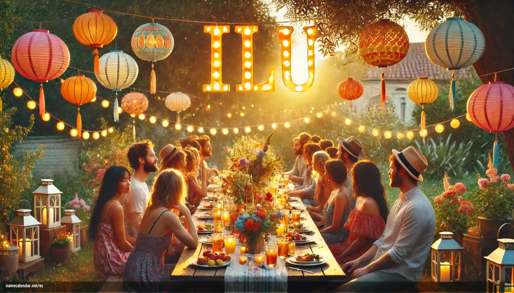 Celebración del onomástico y del nombre - Ilu