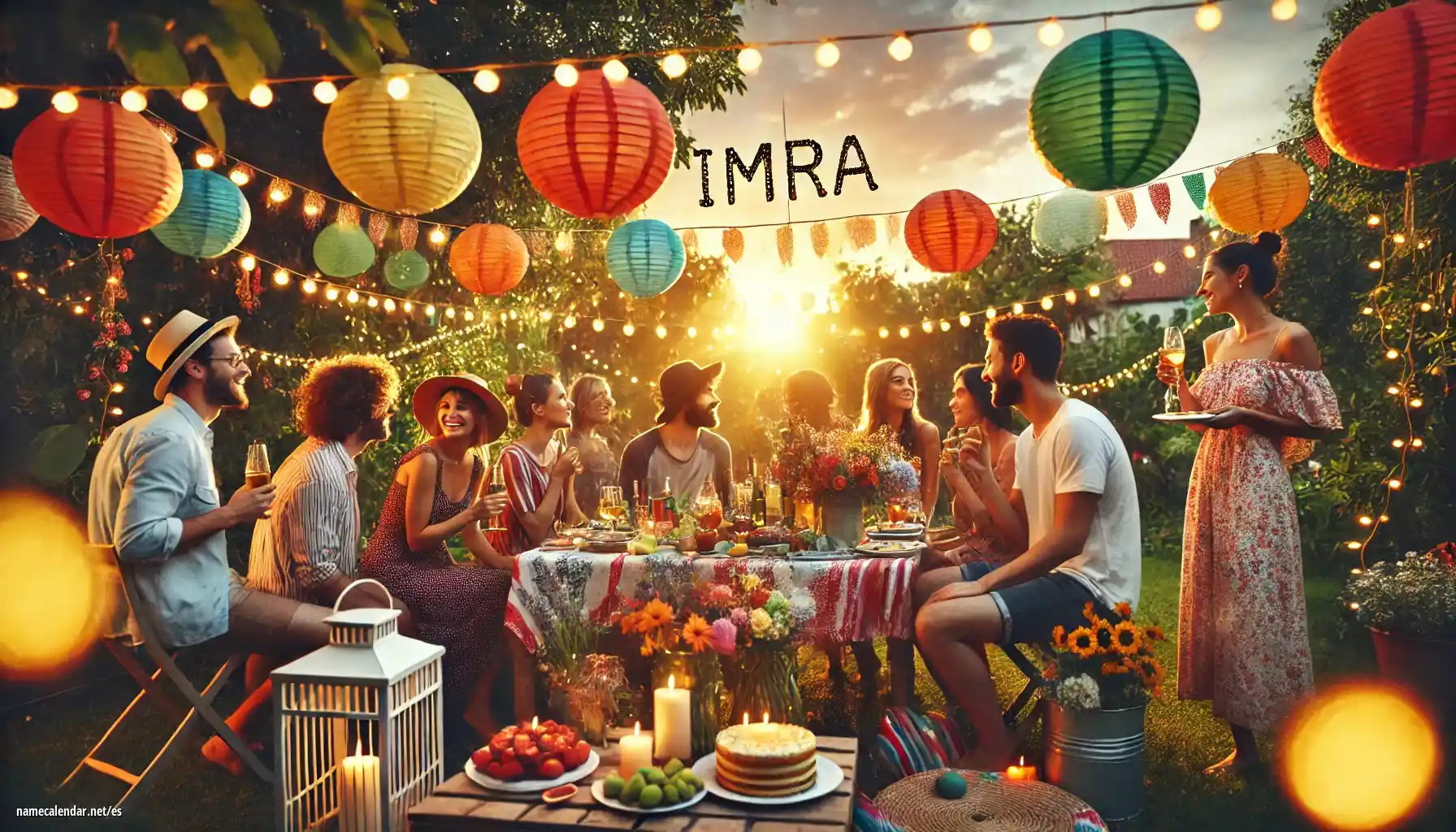 Celebración del onomástico y del nombre - Imra