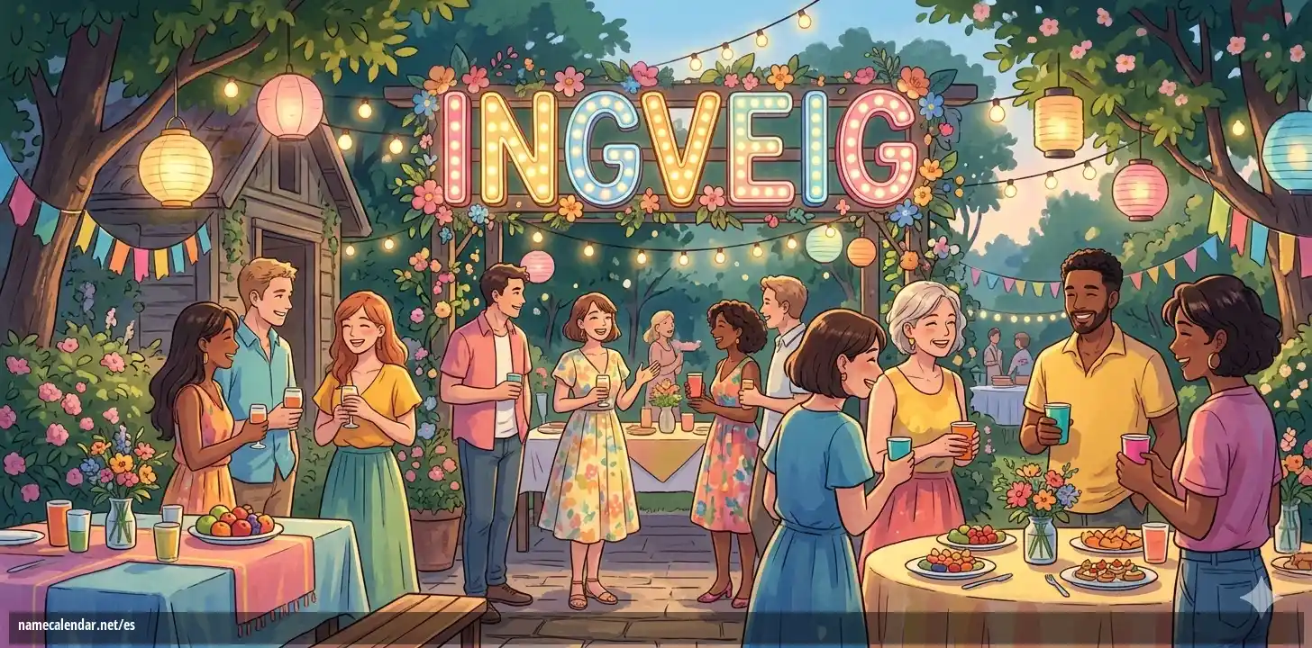 Celebración del onomástico y del nombre - Ingveig