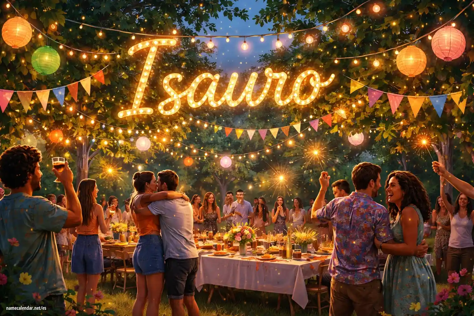 Celebración del onomástico y del nombre - Isauro