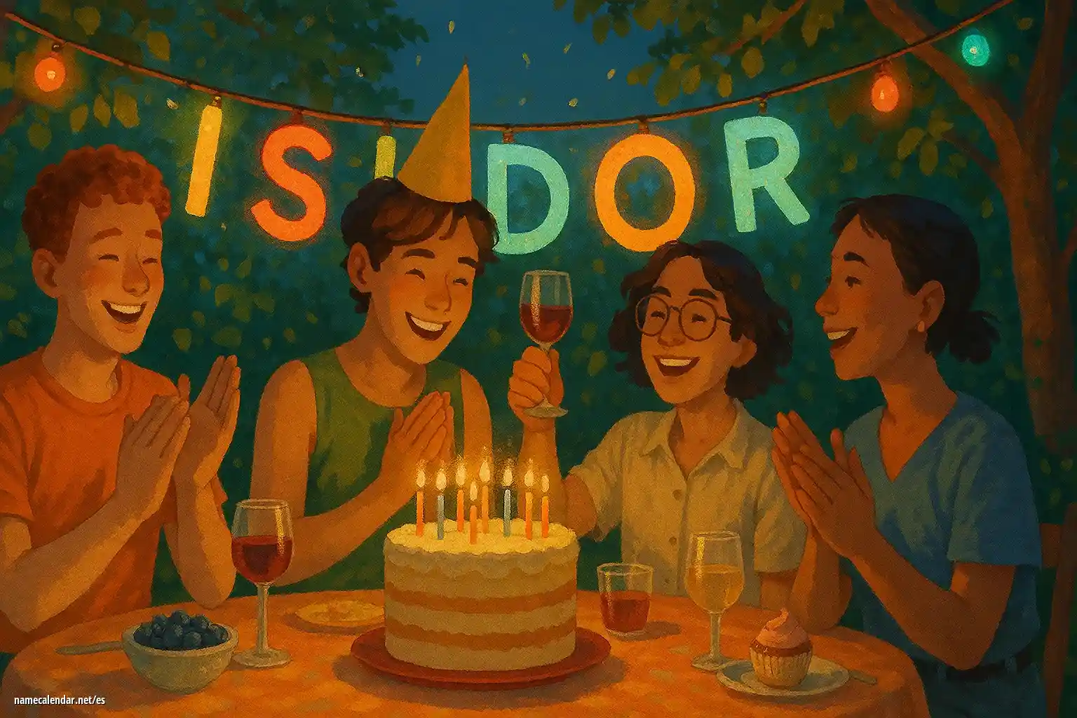 Celebración del onomástico y del nombre - Isidor