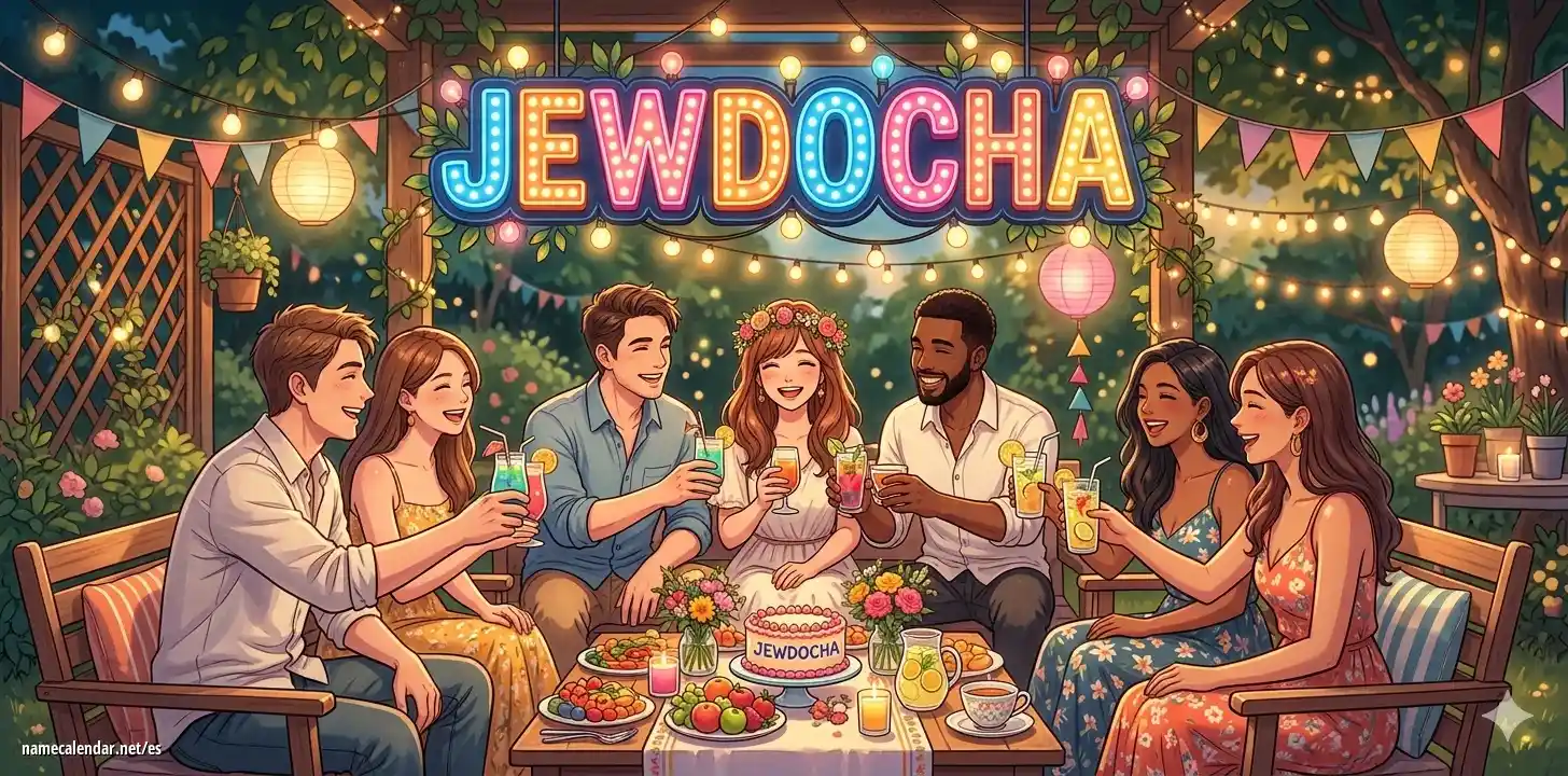 Celebración del onomástico y del nombre - Jewdocha