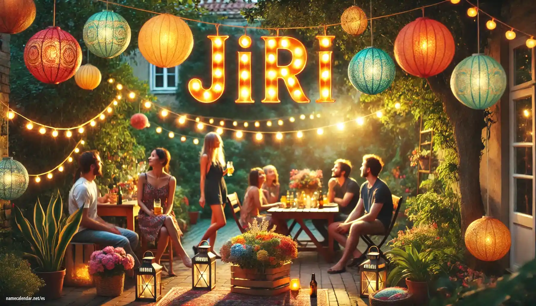 Celebración del onomástico y del nombre - Jiří