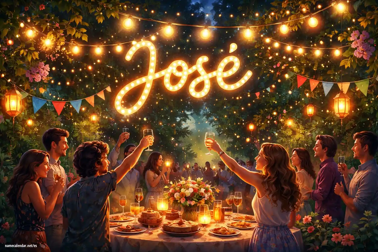 Celebración del onomástico y del nombre - José
