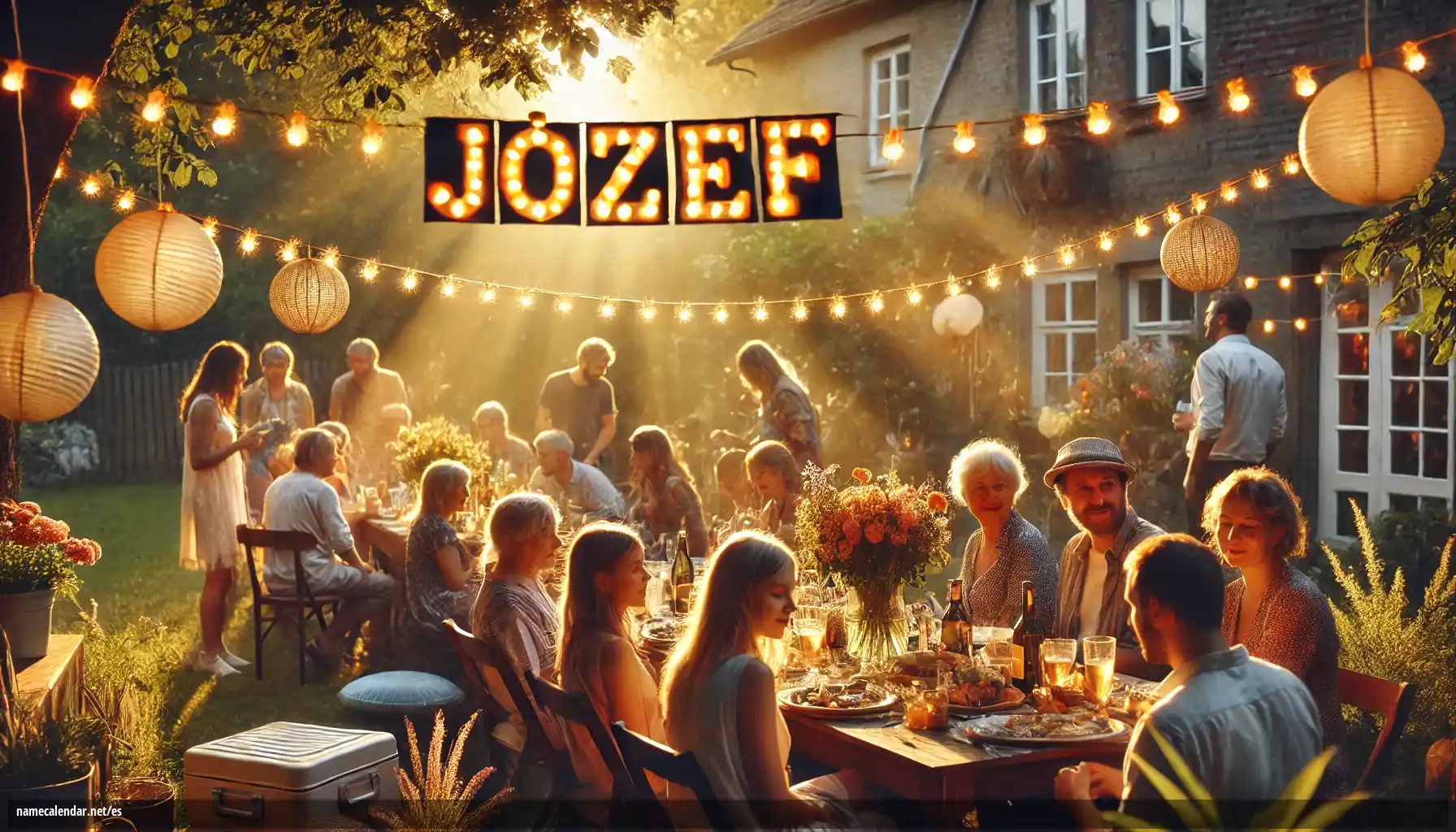 Celebración del onomástico y del nombre - Jozef