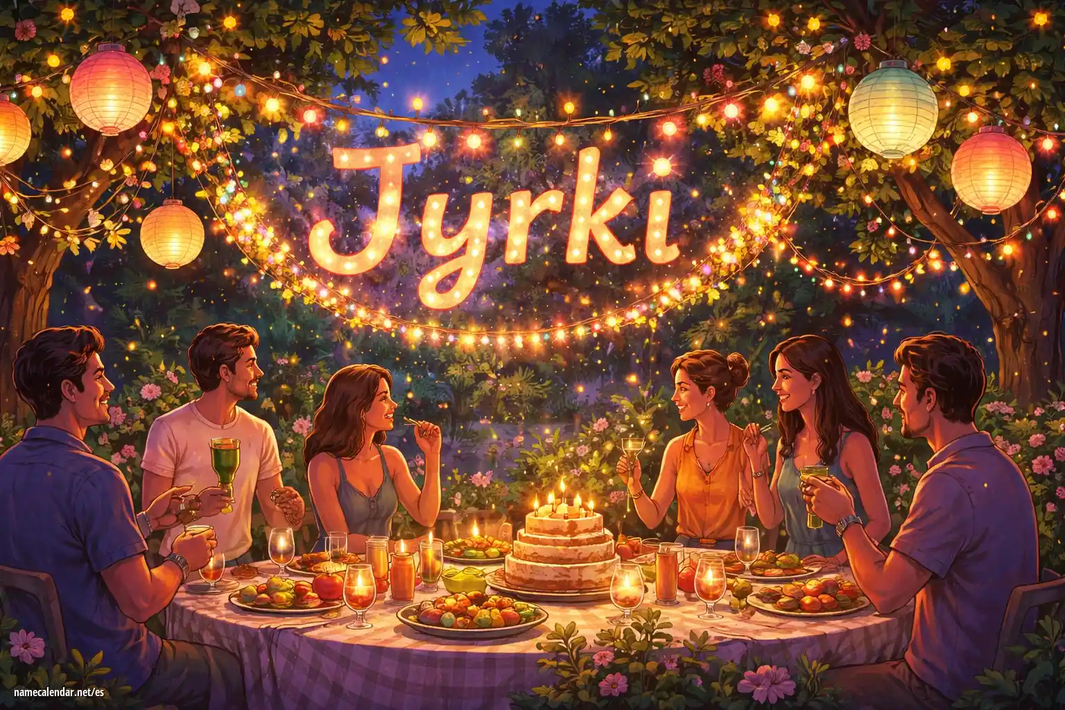 Celebración del onomástico y del nombre - Jyrki