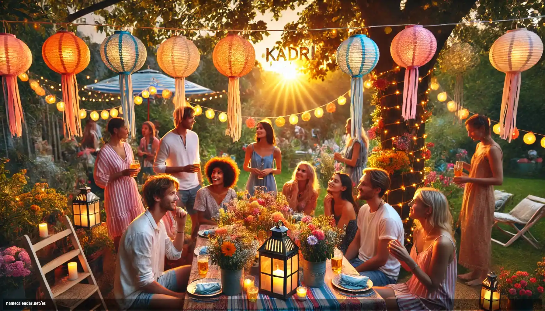 Celebración del onomástico y del nombre - Kadri