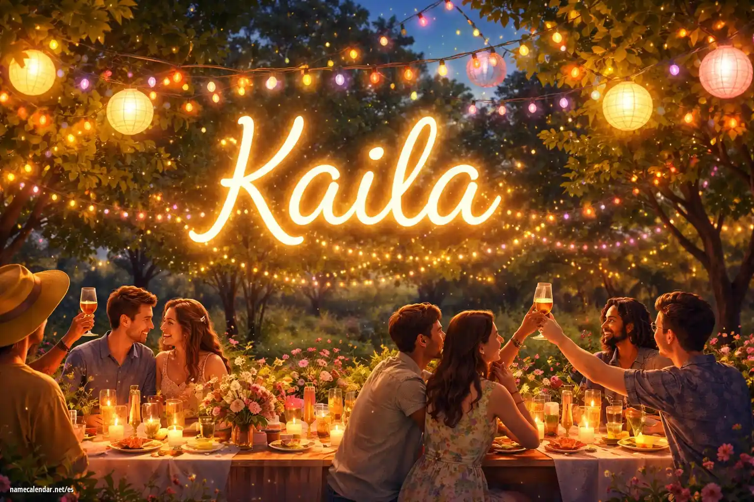 Celebración del onomástico y del nombre - Kaila