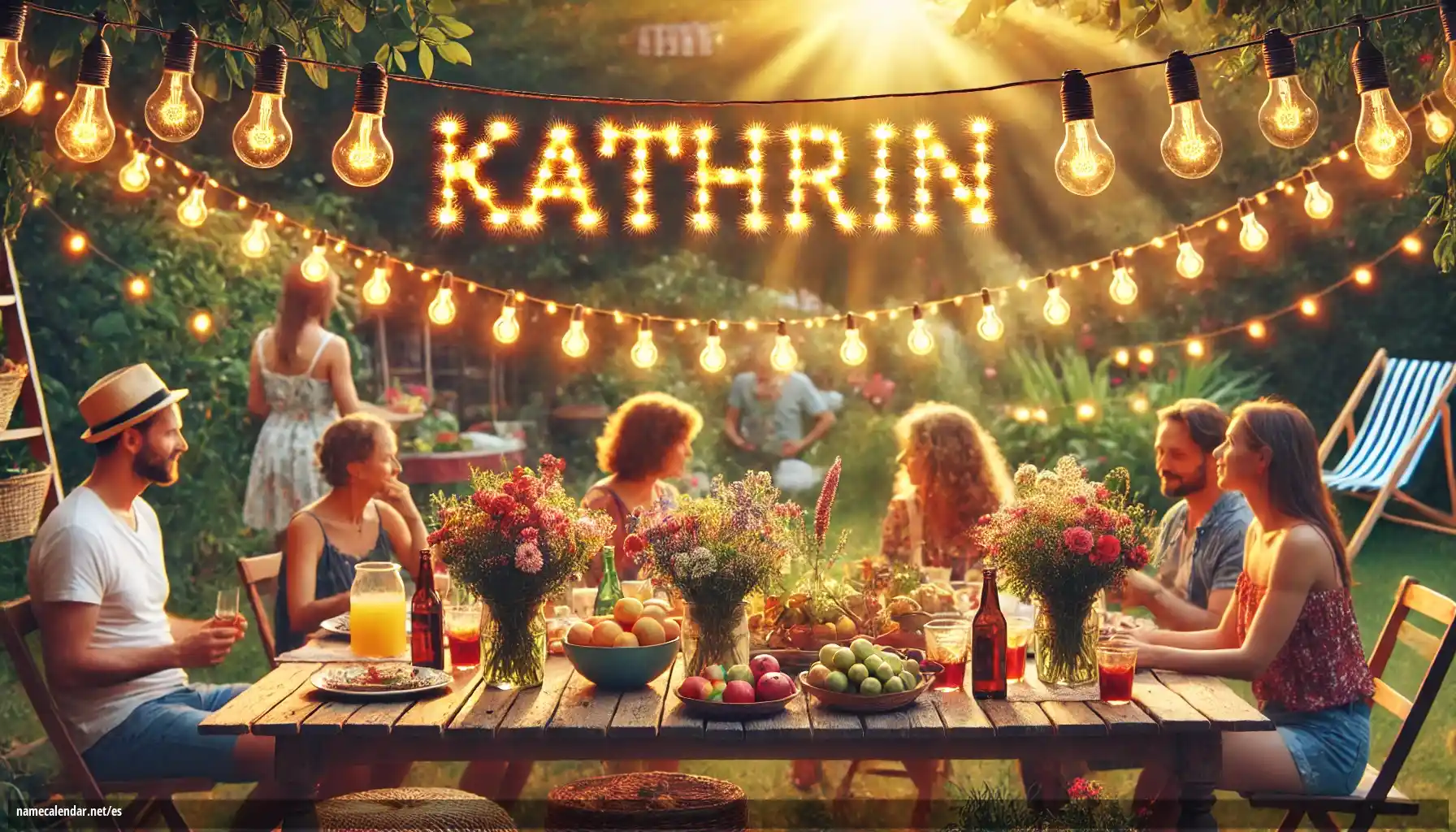 Celebración del onomástico y del nombre - Kathrin