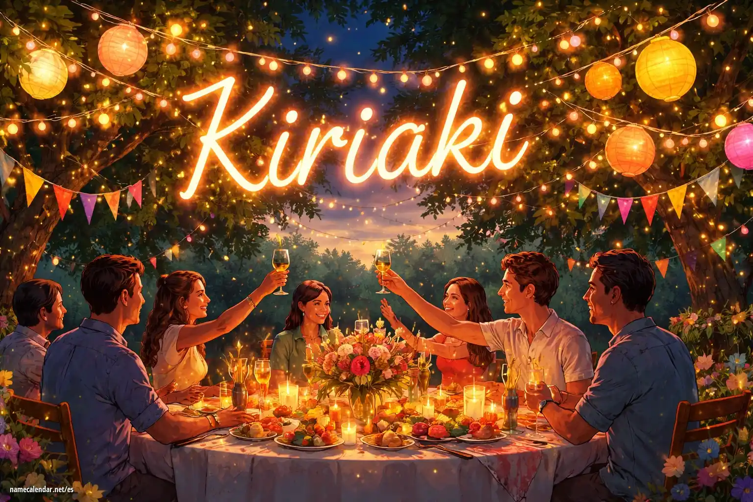 Celebración del onomástico y del nombre - Kiriaki