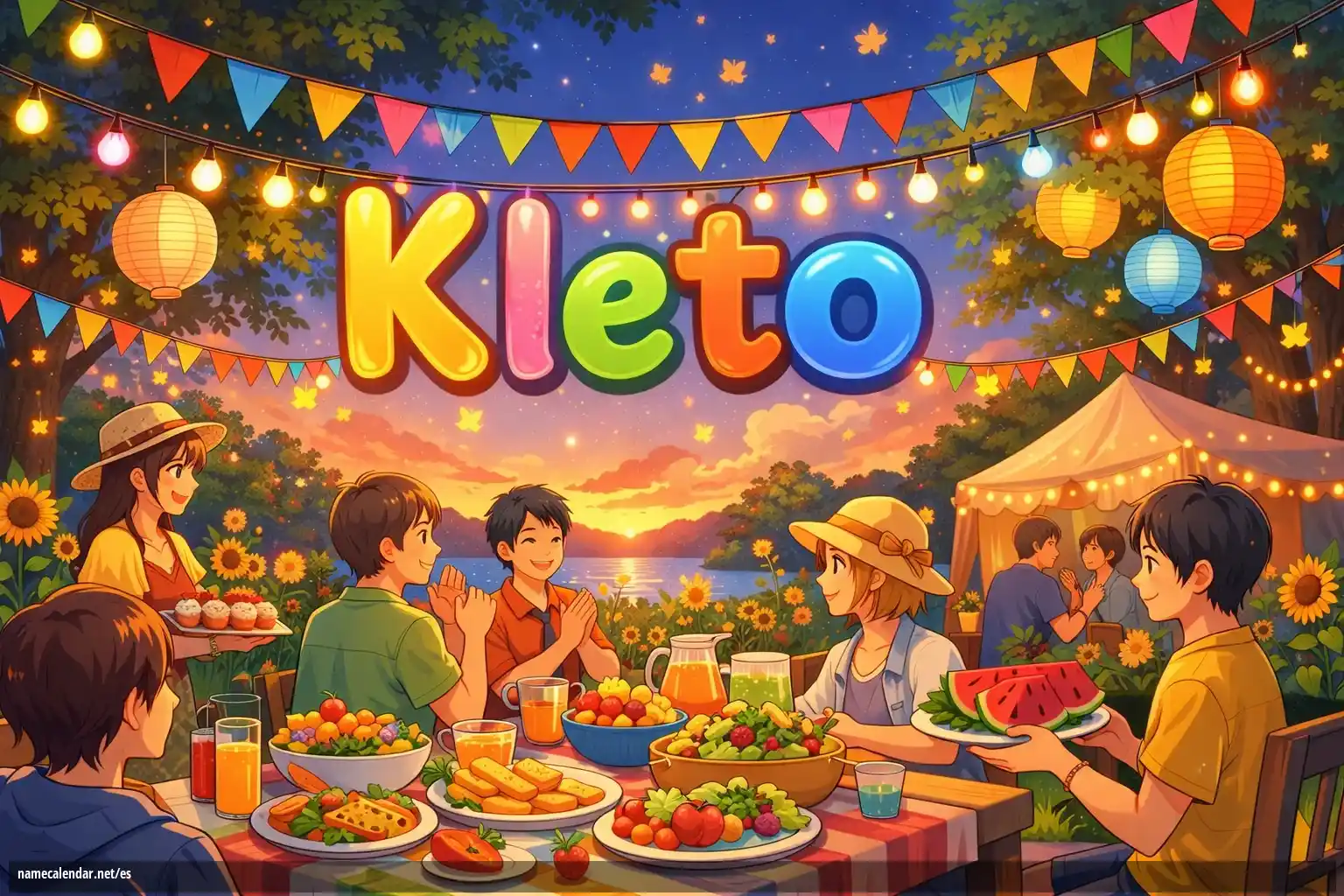 Celebración del onomástico y del nombre - Kleto