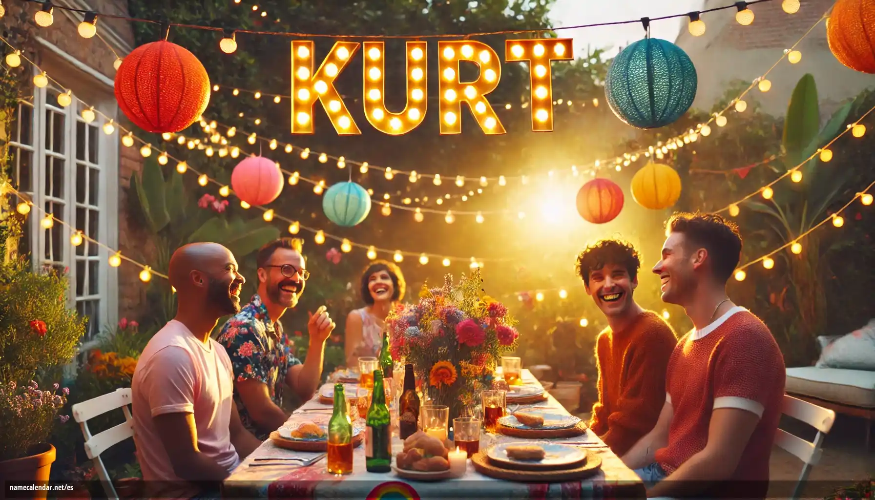 Celebración del onomástico y del nombre - Kurt