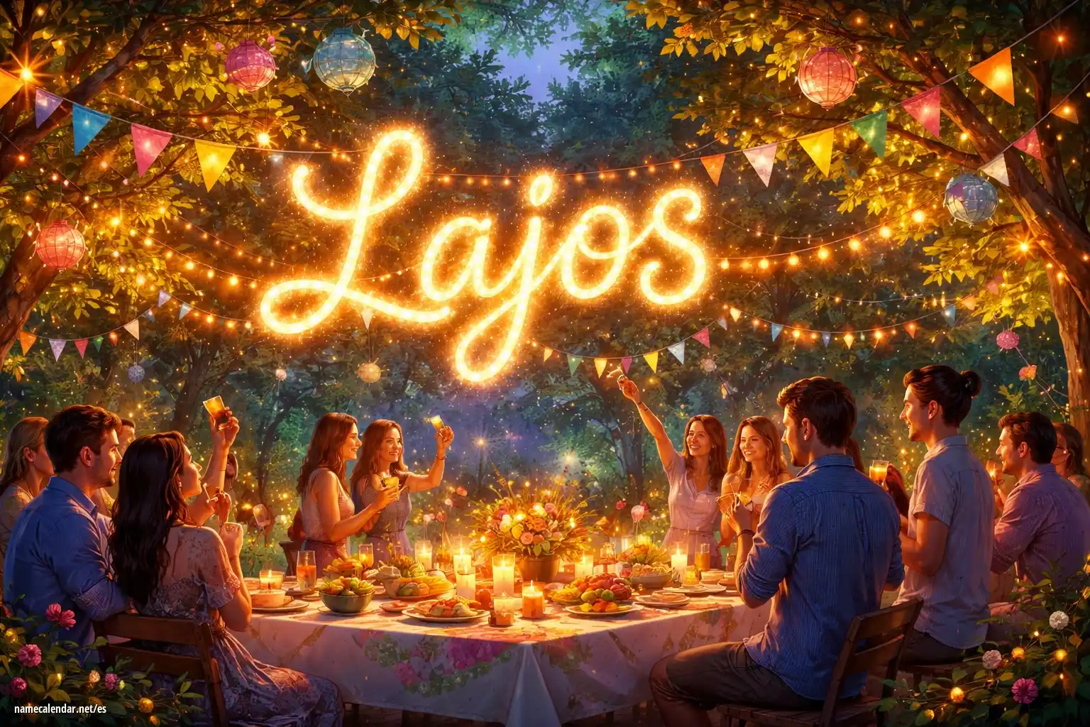 Celebración del onomástico y del nombre - Lajos