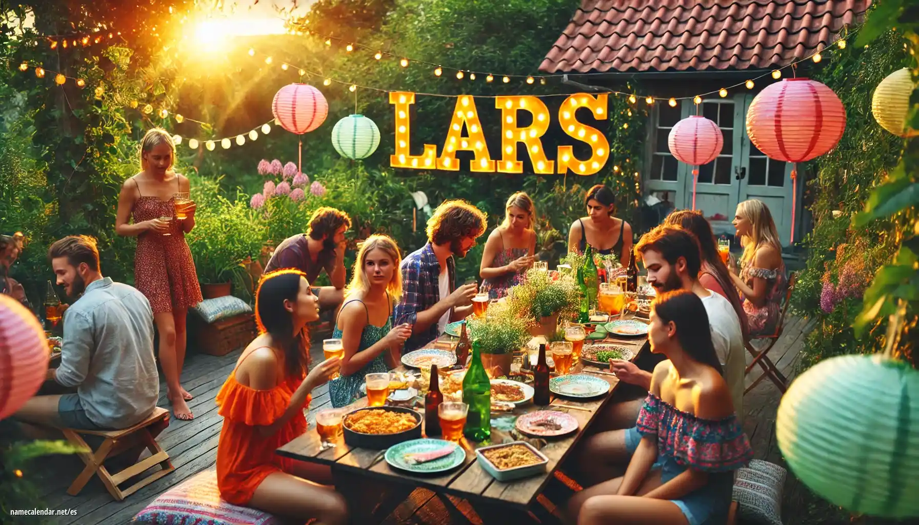 Celebración del onomástico y del nombre - Lars