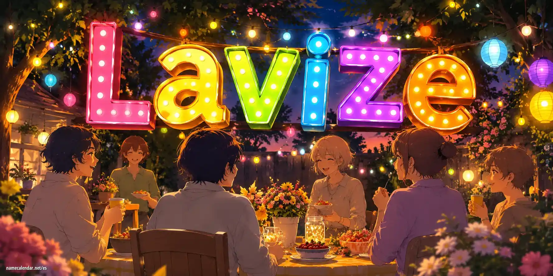 Celebración del onomástico y del nombre - Lavize