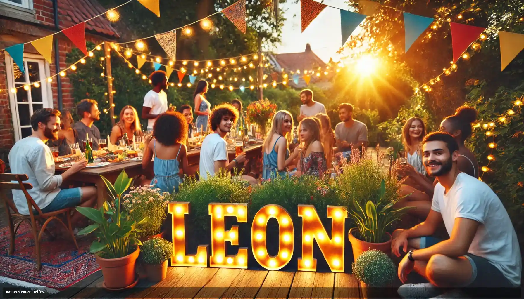 Celebración del onomástico y del nombre - León