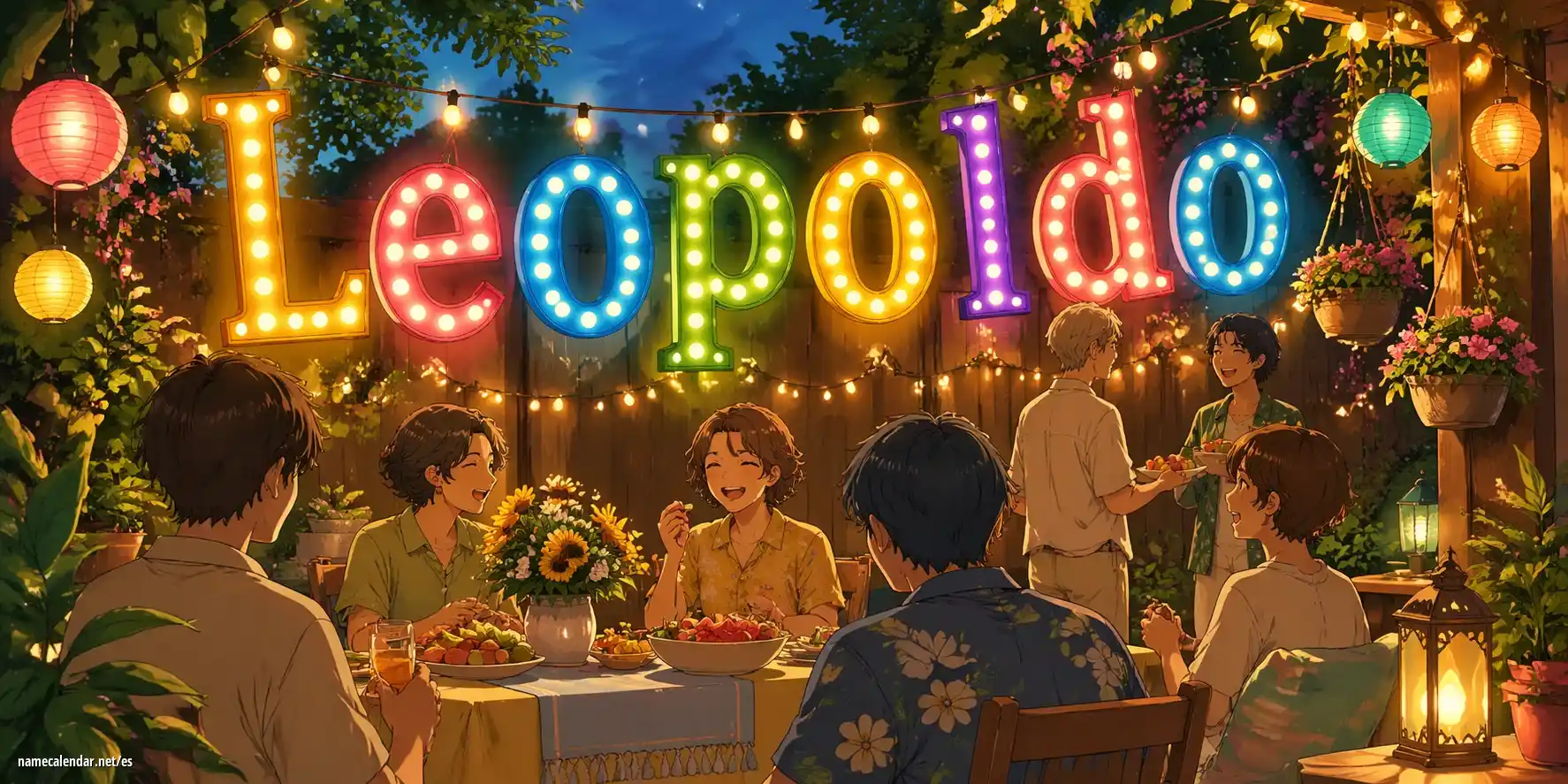 Celebración del onomástico y del nombre - Leopoldo