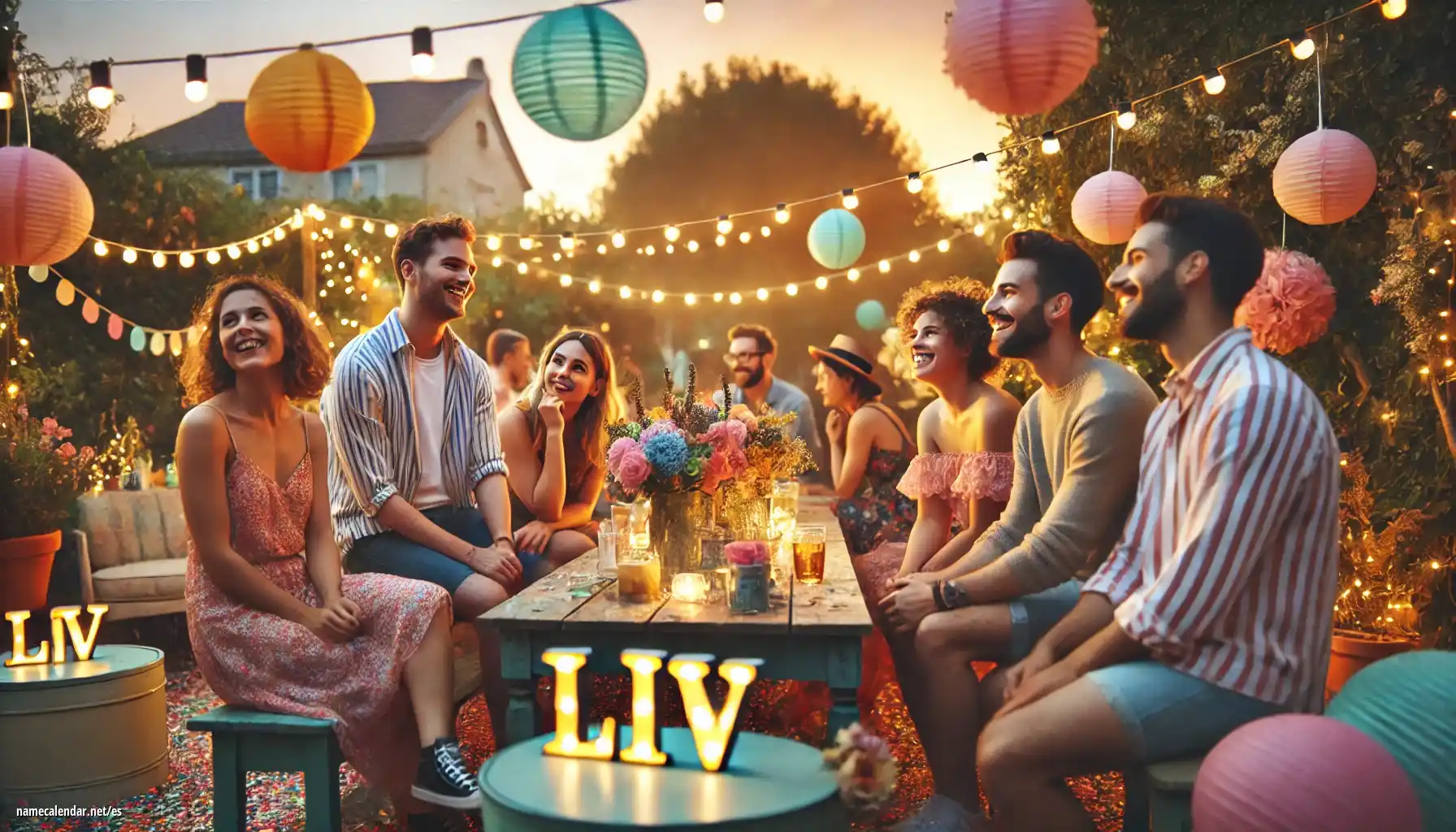 Celebración del onomástico y del nombre - Liv