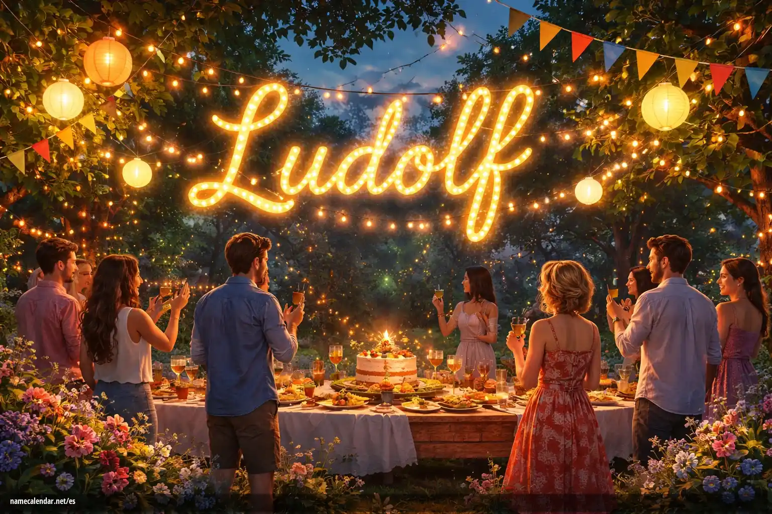 Celebración del onomástico y del nombre - Ludolf