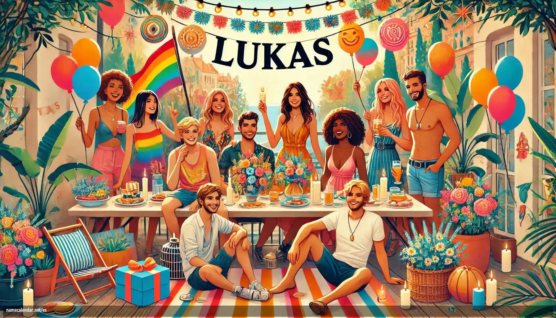 Celebración del onomástico y del nombre - Lukas