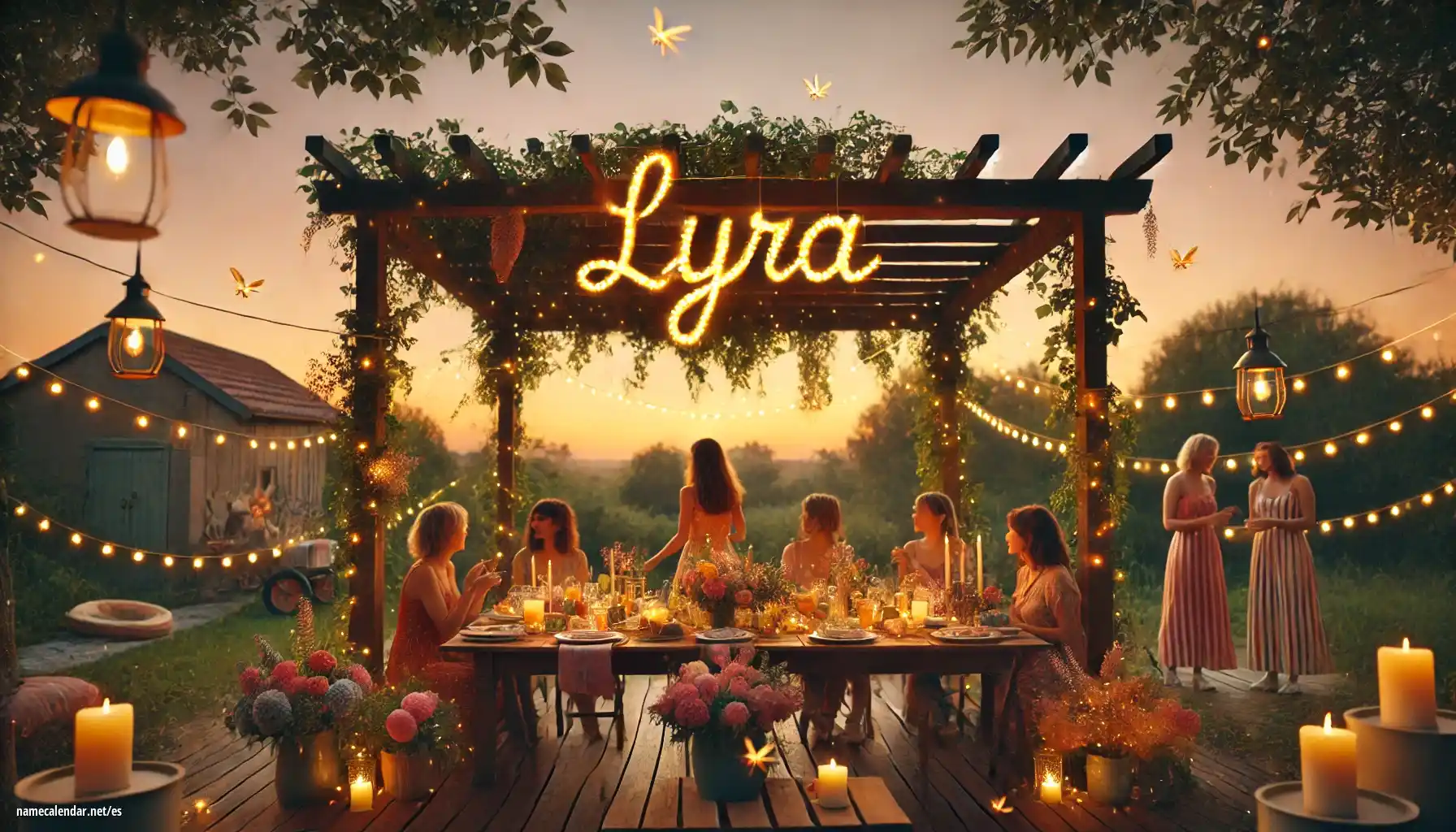 Celebración del onomástico y del nombre - Lyra