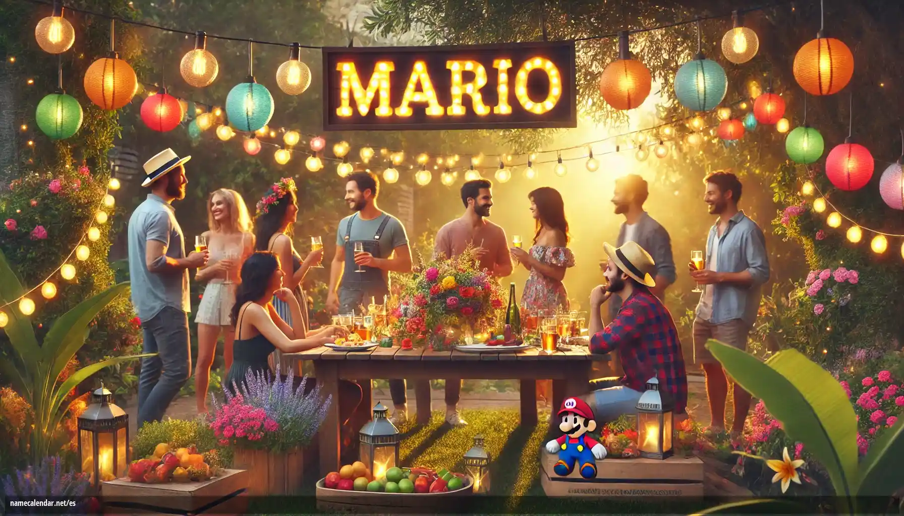 Celebración del onomástico y del nombre - Márió