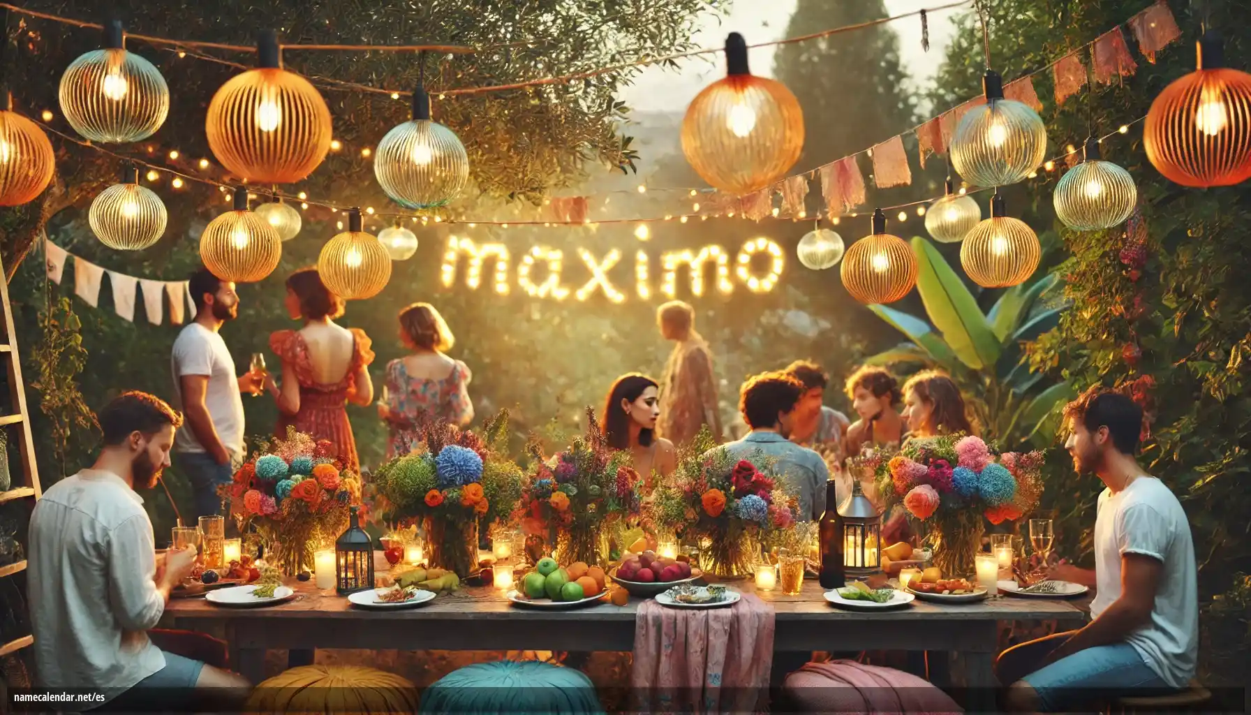 Celebración del onomástico y del nombre - Máximo