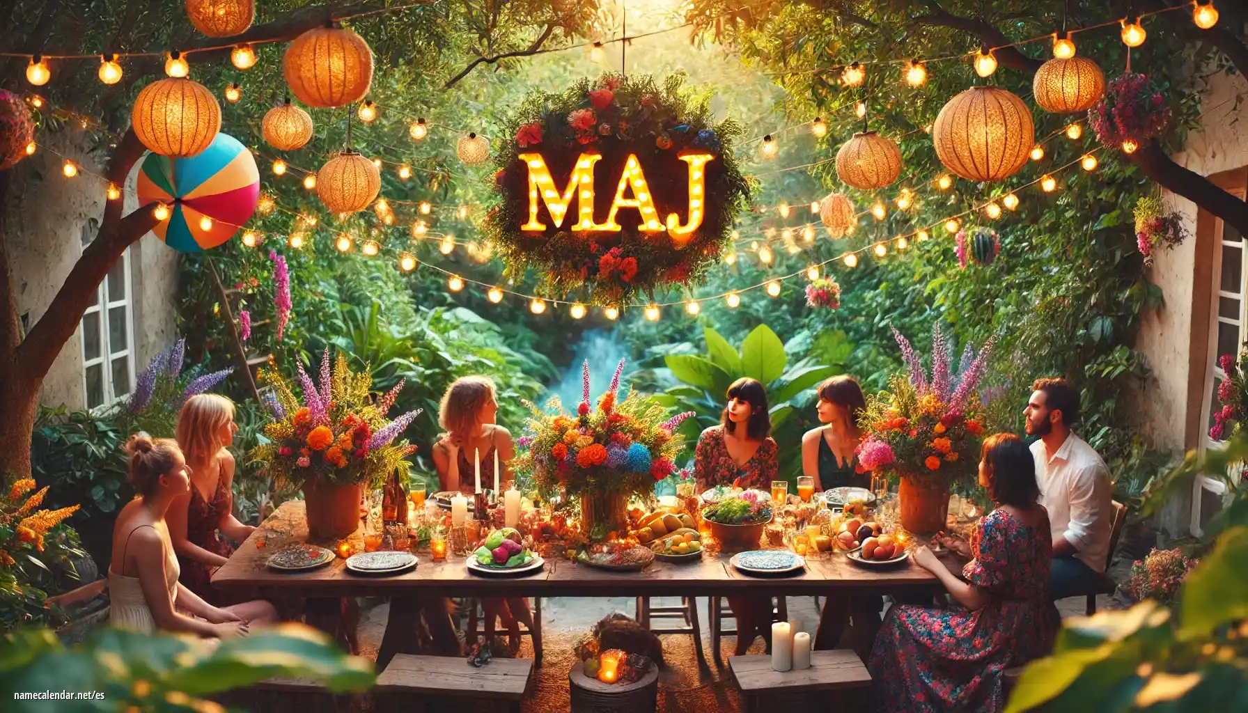 Celebración del onomástico y del nombre - Maj