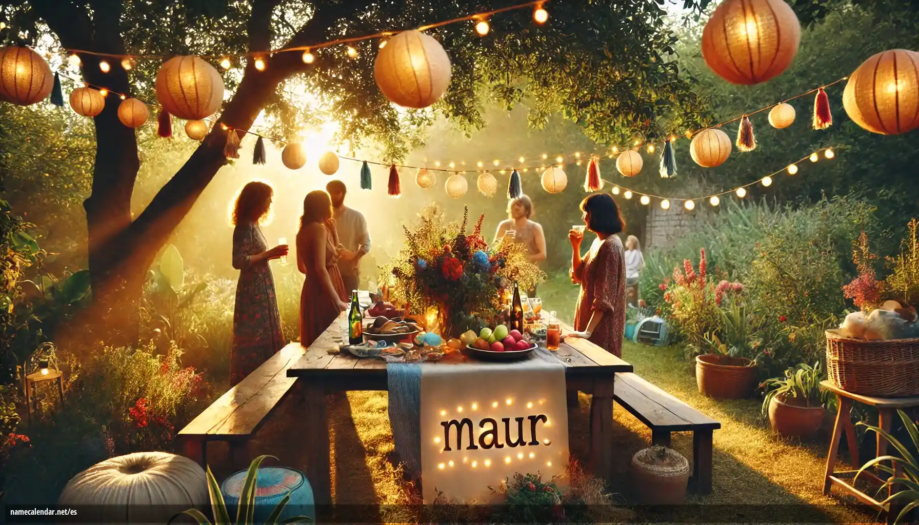 Celebración del onomástico y del nombre - Maur