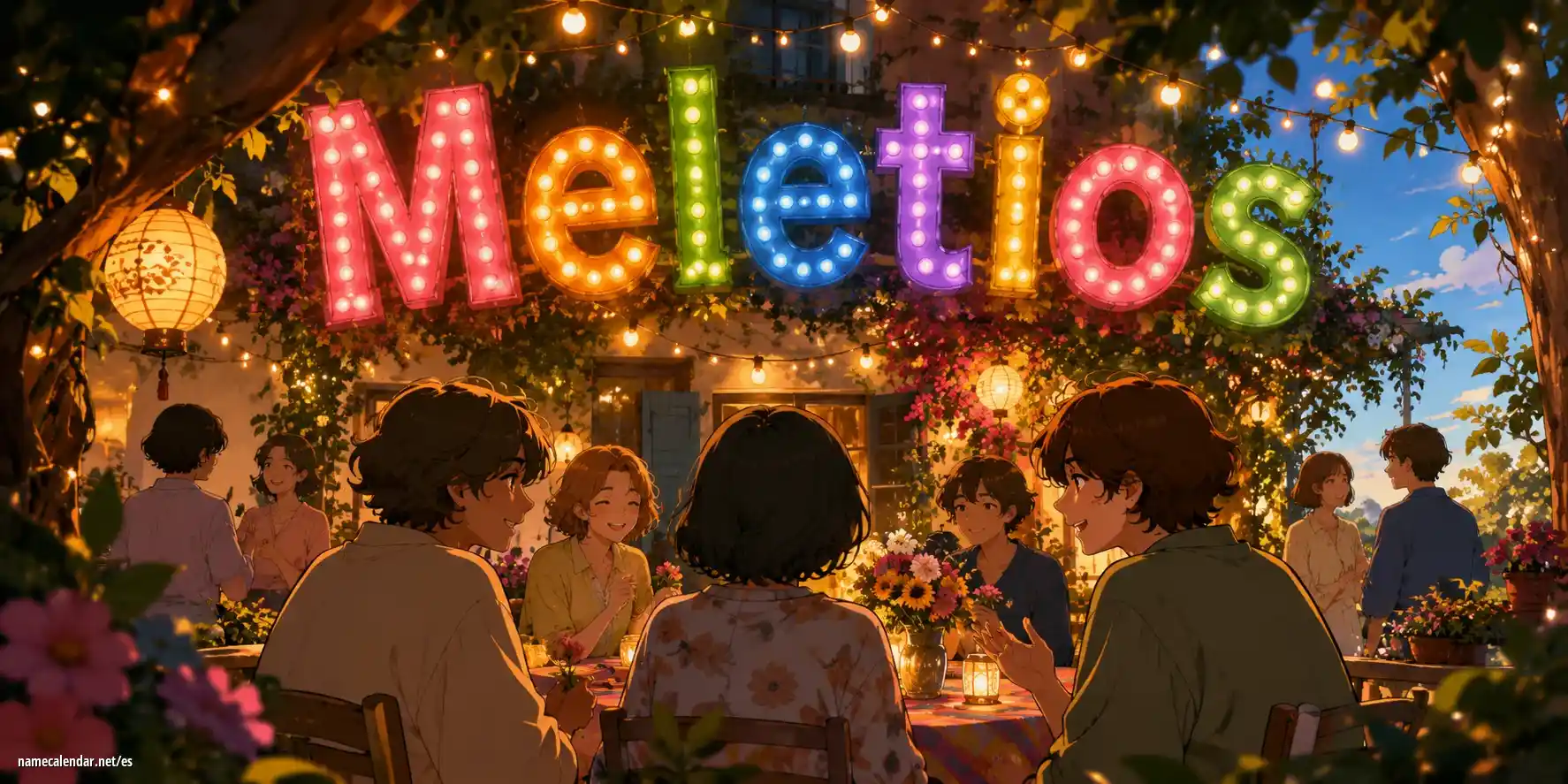 Celebración del onomástico y del nombre - Meletios