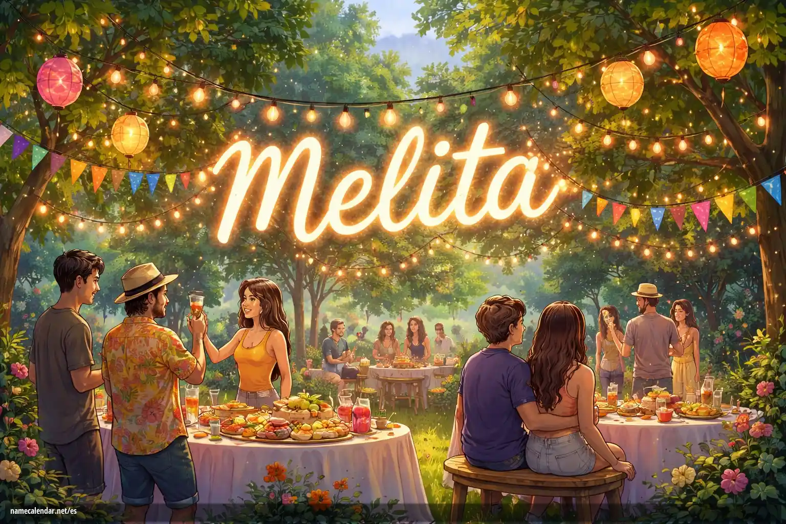 Celebración del onomástico y del nombre - Melita