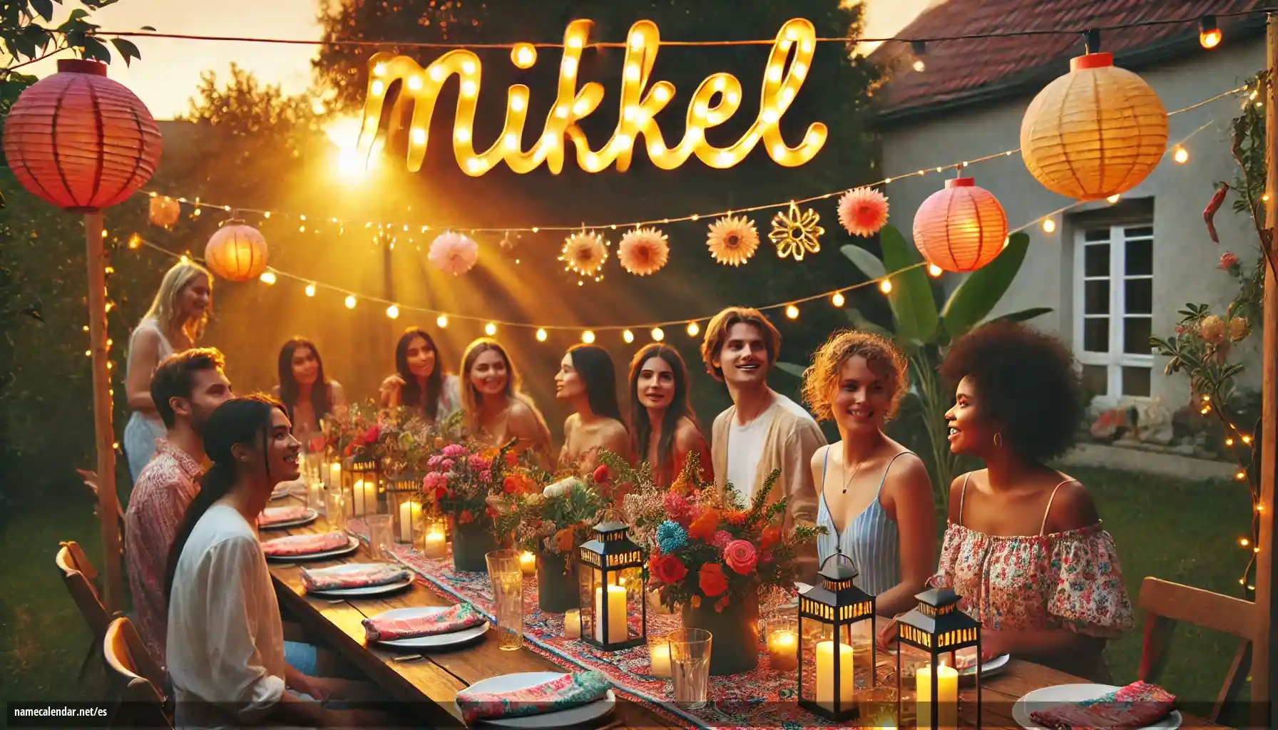 Celebración del onomástico y del nombre - Mikkel